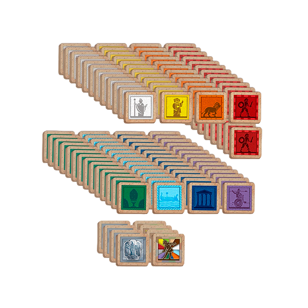 Colosseum - Wooden Token Pack