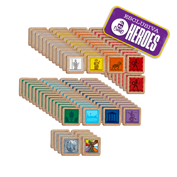 Colosseum - Wooden Token Pack