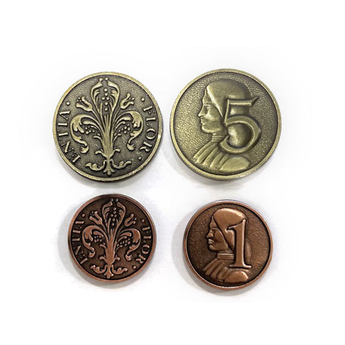 Lorenzo Il Magnifico - Metal Coins