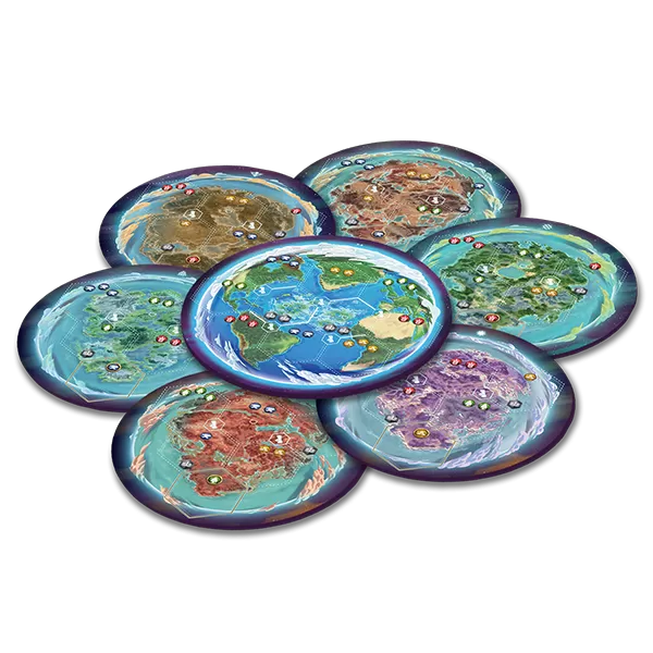 Anunnaki - Core Planets Playmats